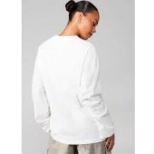 Missguided White Long Sleeve Top